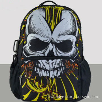 Poly Print Backpack Bag, Travel Bags, Laptop Bags (HS375)